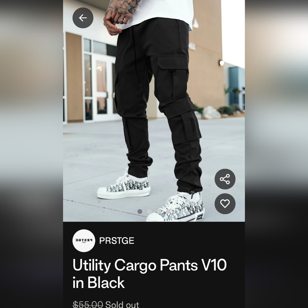 Utility Cargo Pants.